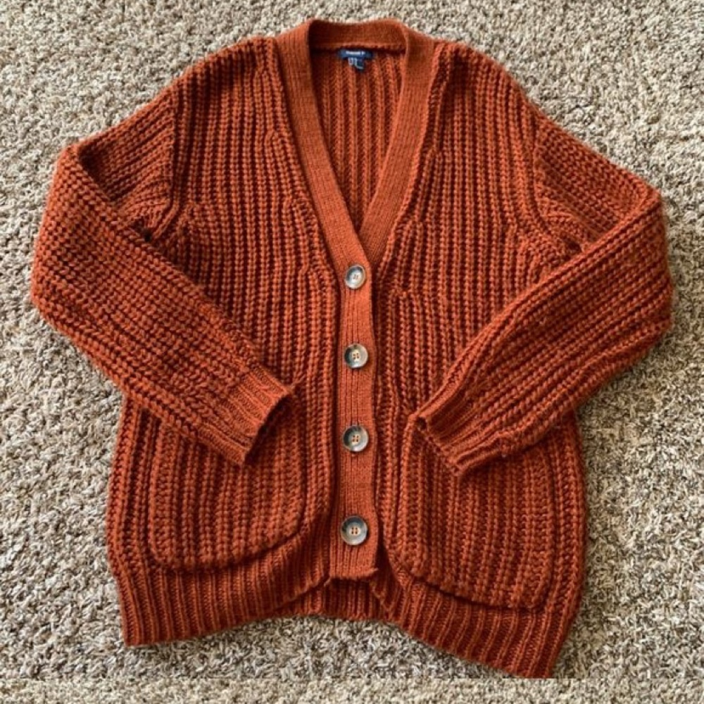 Red/Orange-ish Cardigan